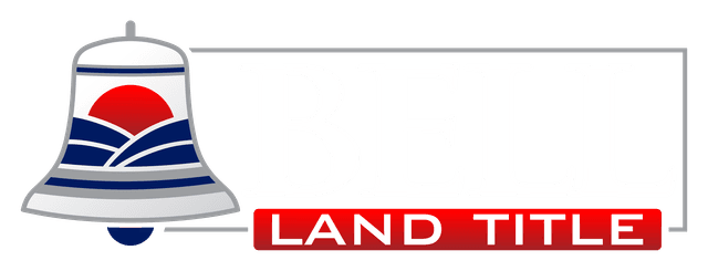 Bell Land Title logo on dark background